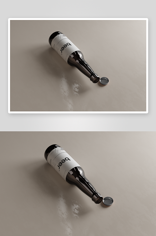 酒瓶包装样机vi模板素材-众图网