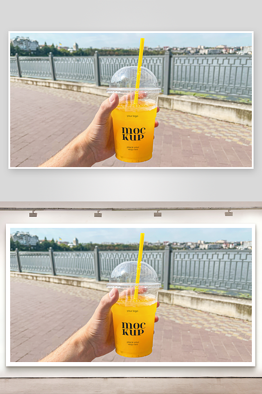 塑料杯包装样机vi模板素材-众图网