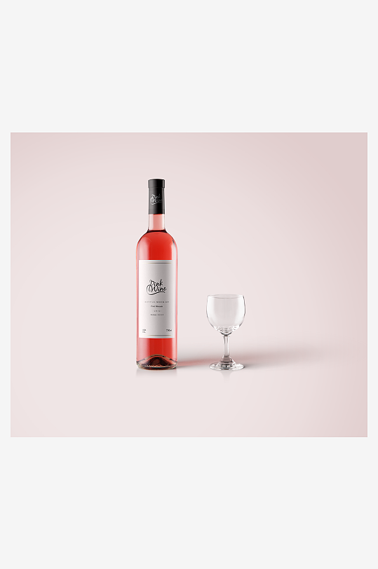 酒瓶包装样机vi模板素材-众图网