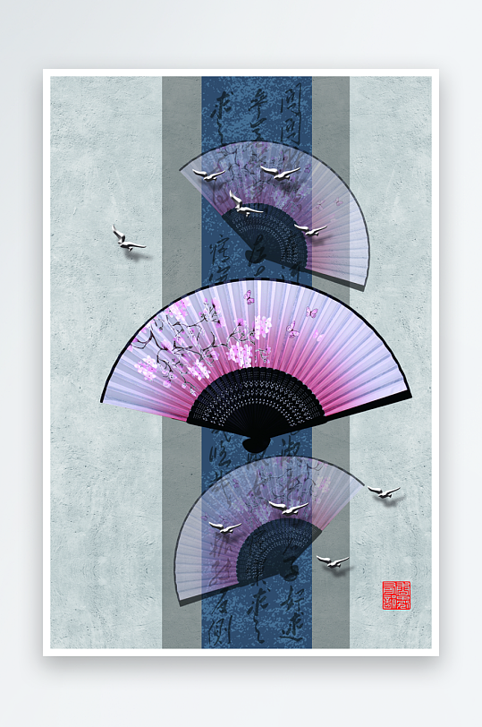 创意大气国潮国风背景-众图网