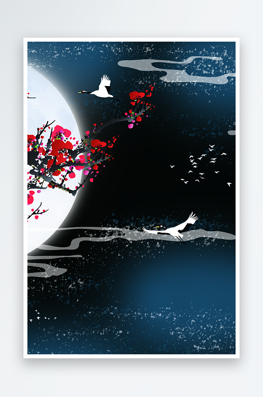 创意大气国潮国风背景-众图网