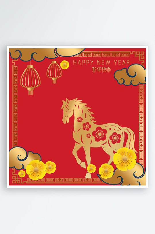2026新年高清马年春节素材-众图网