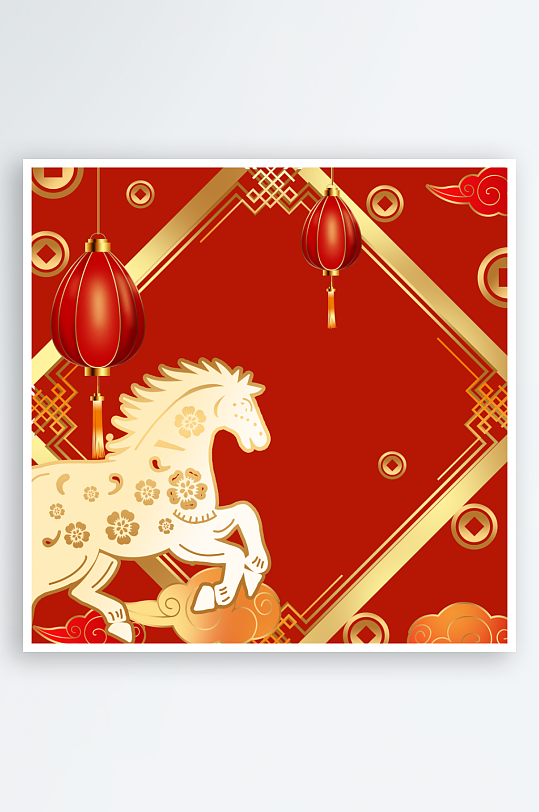 2026新年高清马年春节素材-众图网