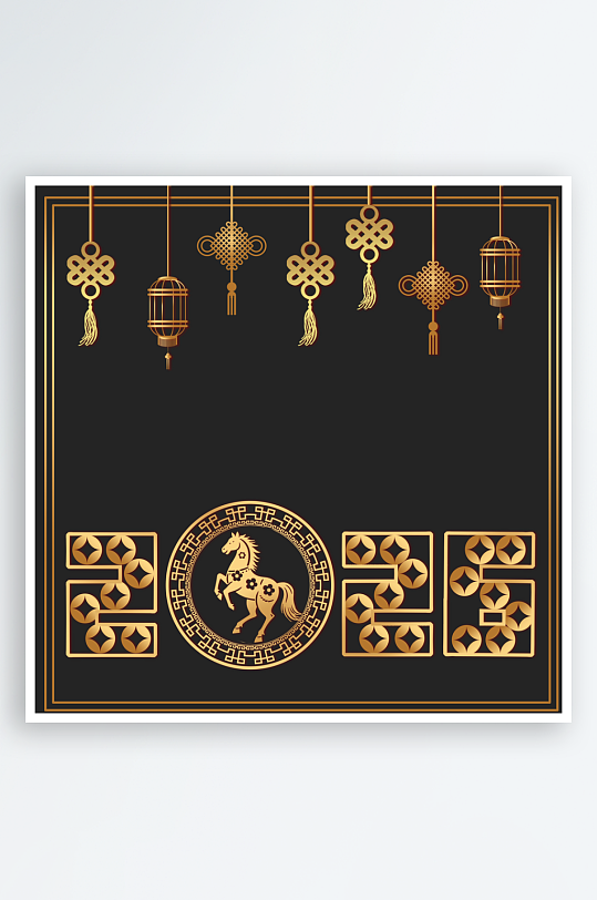 2026新年高清马年春节素材-众图网