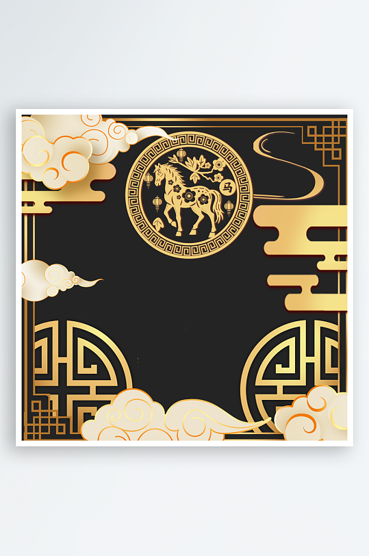 2026新年高清马年春节素材-众图网