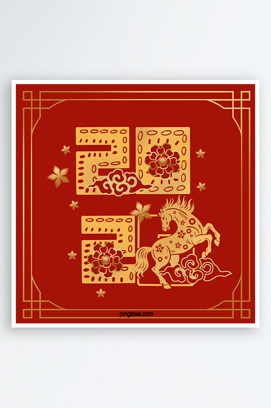 2026新年高清马年春节素材-众图网