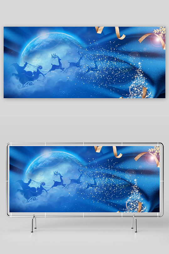 圣诞节质感层次背景-众图网