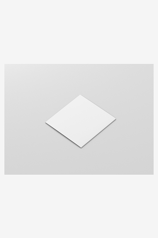 三折页说明书设计样机-众图网