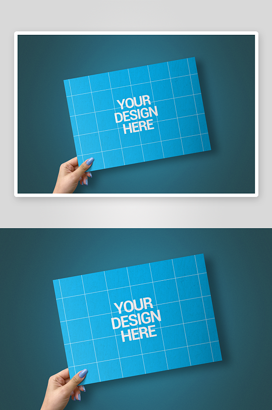 手持文件样机模板-众图网