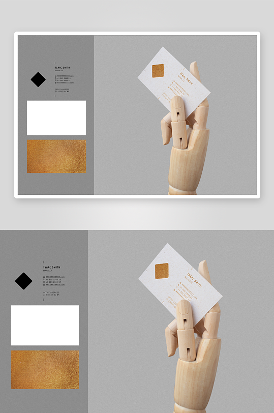 手持名片样机模板-众图网