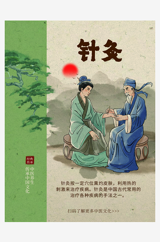最新原创针灸宣传海报-众图网