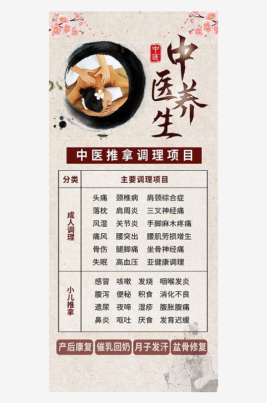 最新原创中医养生宣传海报-众图网