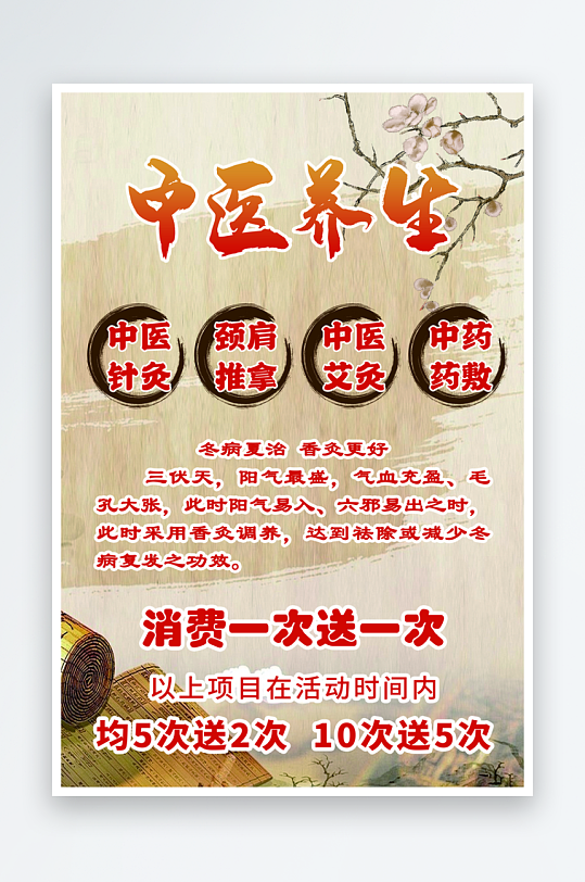 最新原创传统中医文化宣传海报-众图网