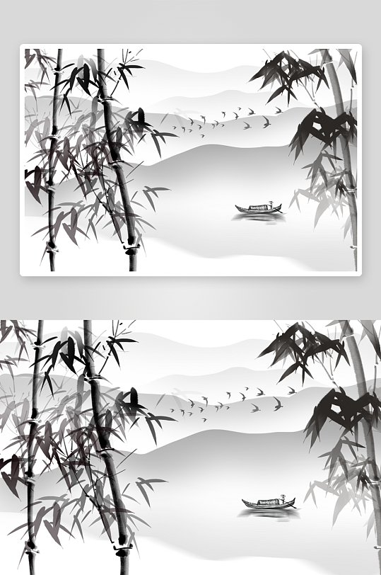 唯美古风中式背景素材-众图网