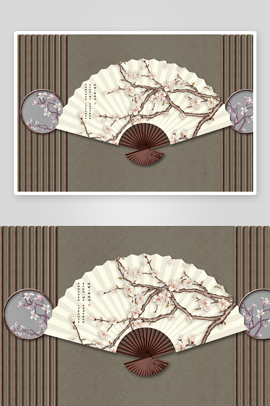 唯美古风中式背景素材-众图网