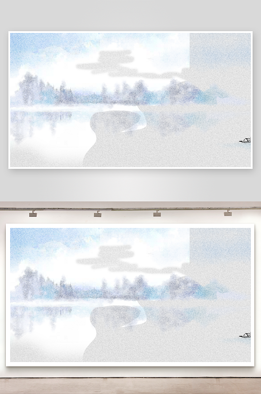 水墨中国风背景素材-众图网