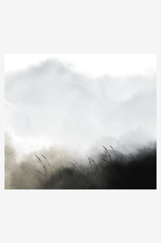 水墨中国风背景素材-众图网