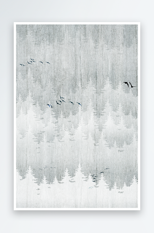 水墨中国风背景装饰画-众图网