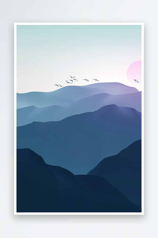 水墨中国风背景素材-众图网