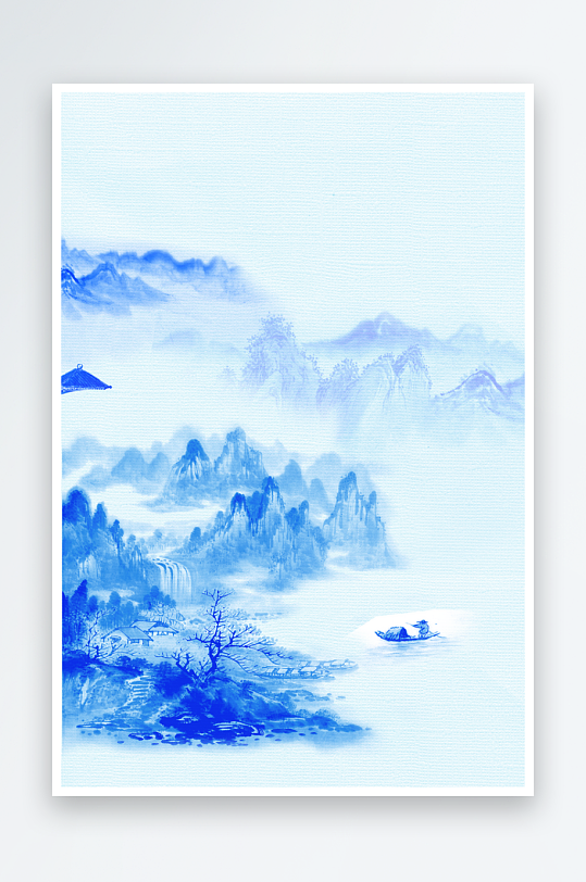 水墨中国风背景装饰画素材-众图网