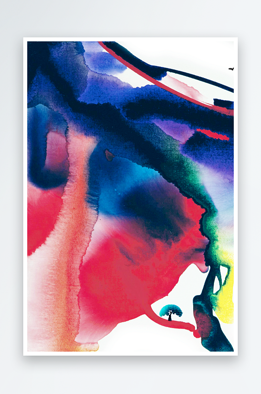 水墨中国风背景装饰画-众图网