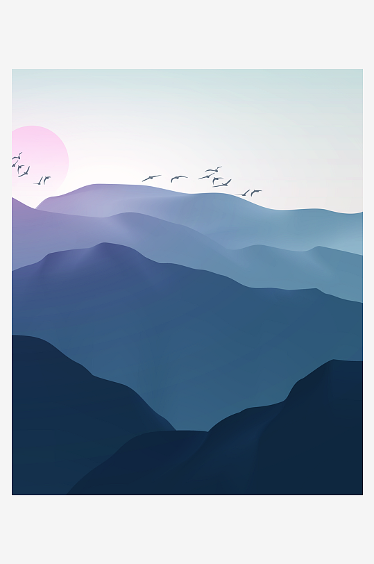 水墨中国风装饰画-众图网