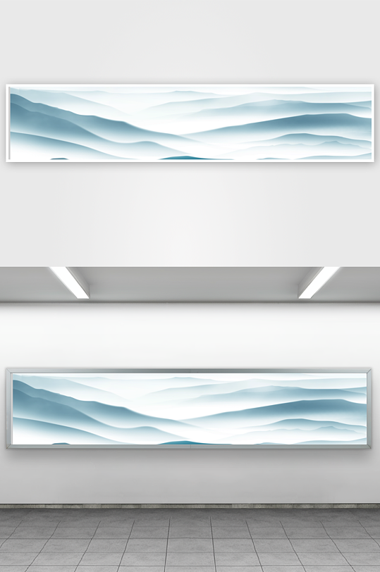 水墨中国风装饰画背景素材-众图网