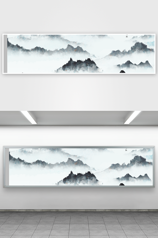 水墨中国风装饰画背景-众图网