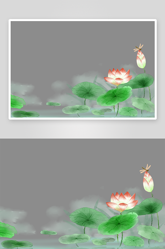 水墨中国风装饰画背景-众图网