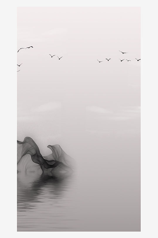 水墨中国风装饰画-众图网