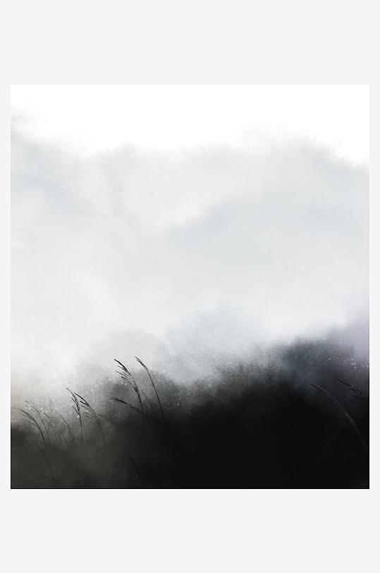 水墨中国风装饰画素材-众图网