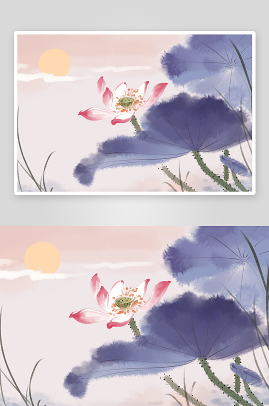 水墨中国风装饰画素材-众图网