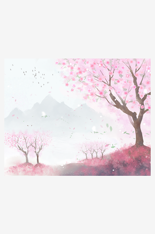 水墨中国风装饰画-众图网