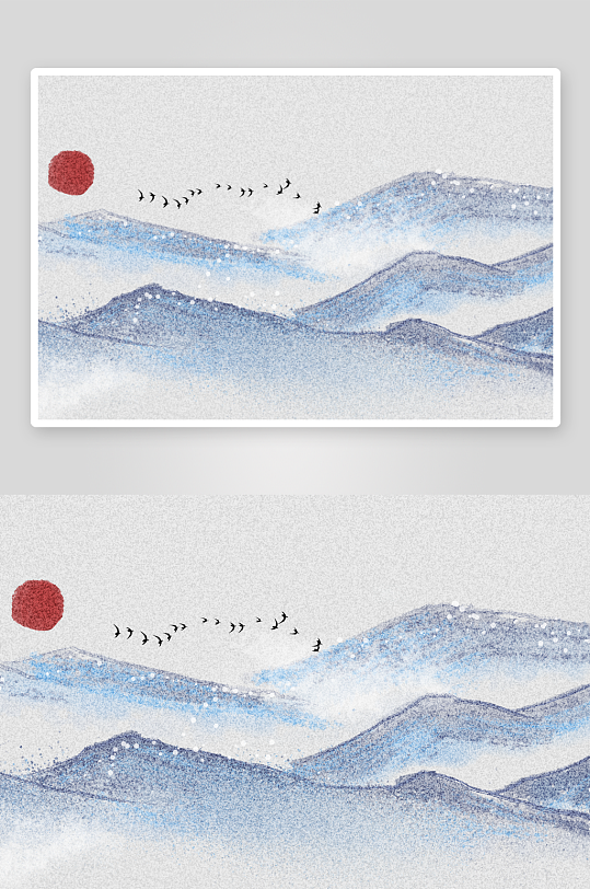 水墨中国风装饰画-众图网