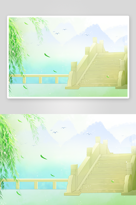 水墨中国风装饰画素材-众图网