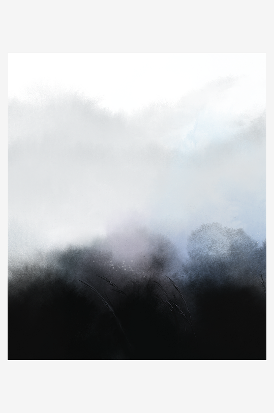 水墨中国风装饰画-众图网