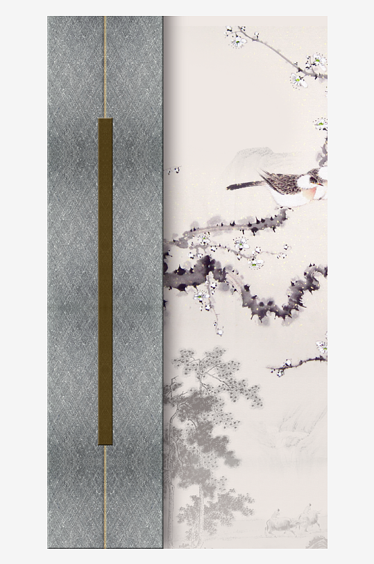 唯美中式古风装饰画-众图网