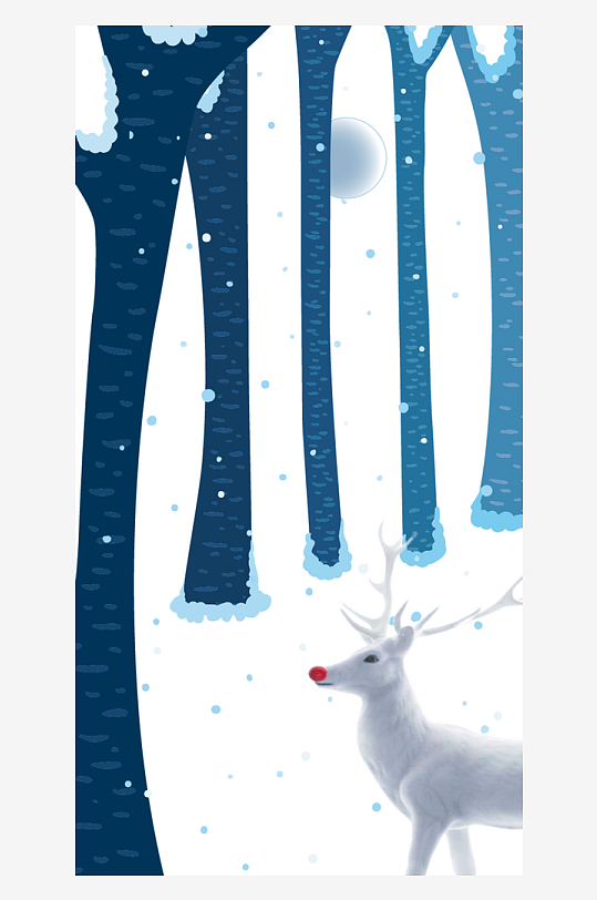 森系背景装饰画图片-众图网