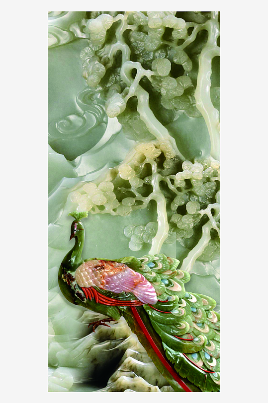 中式立体装饰画图片-众图网