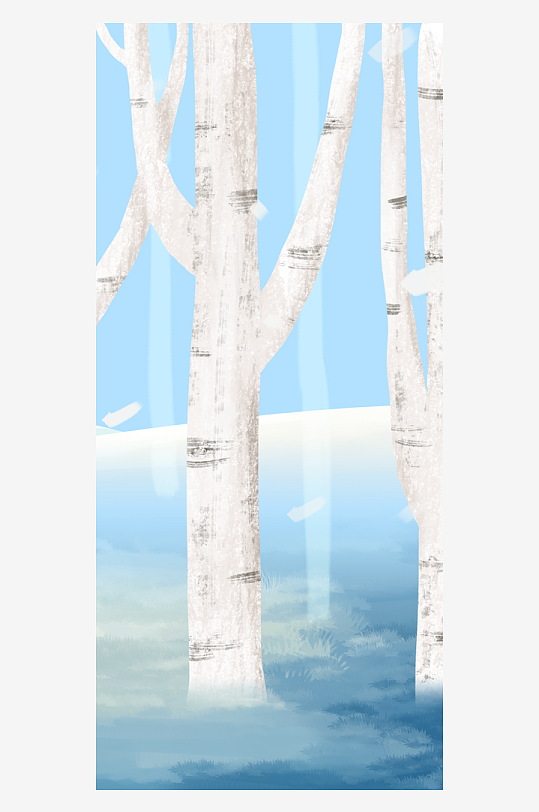 森系背景装饰画图片素材-众图网