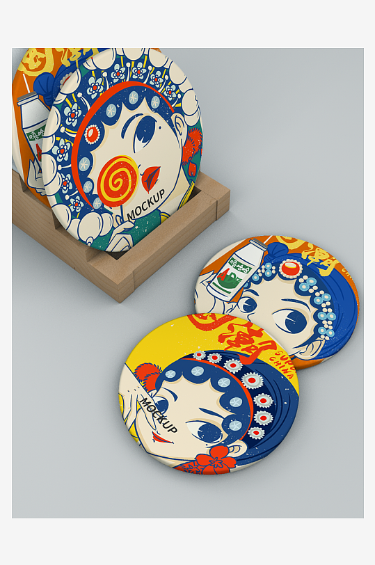 国风样机设计图展示-众图网