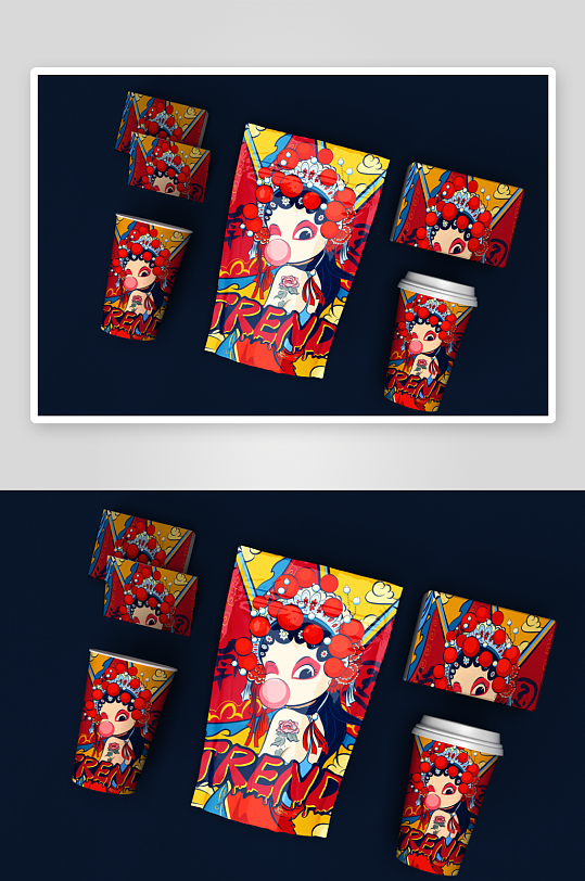 各类国风样机设计图展示-众图网