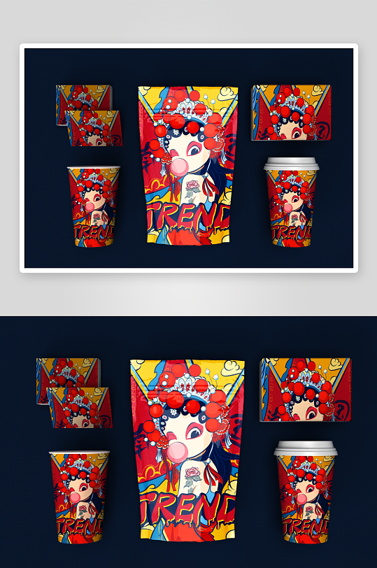 各类国风样机设计图展示-众图网