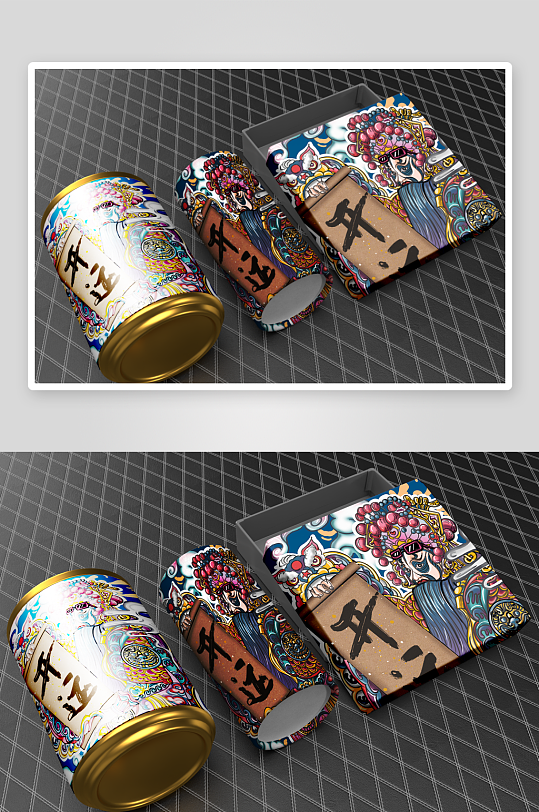 各类国风样机设计图展示-众图网