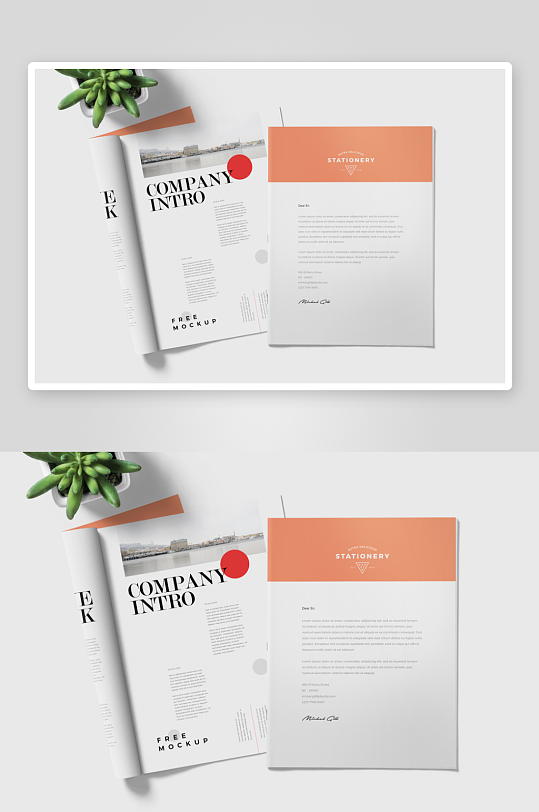 各类办公用品样机设计图展示-众图网