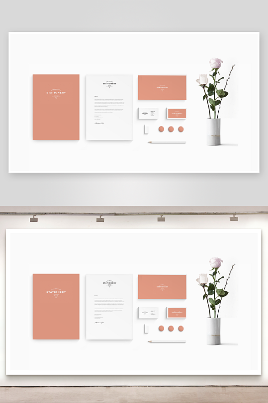 办公用品样机设计图展示-众图网
