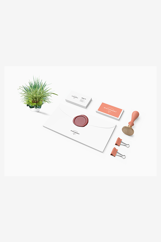 各类办公用品样机设计图展示-众图网