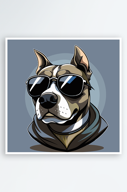 小狗矢量插画图形-众图网