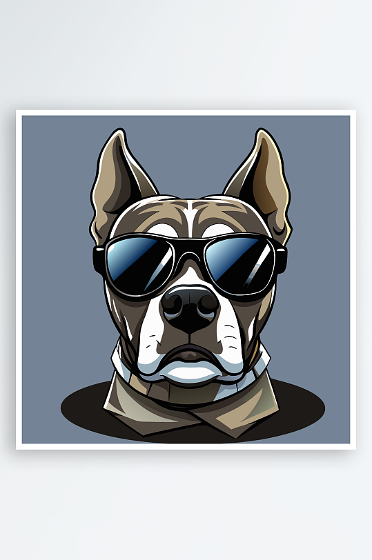 小狗矢量插画图形-众图网