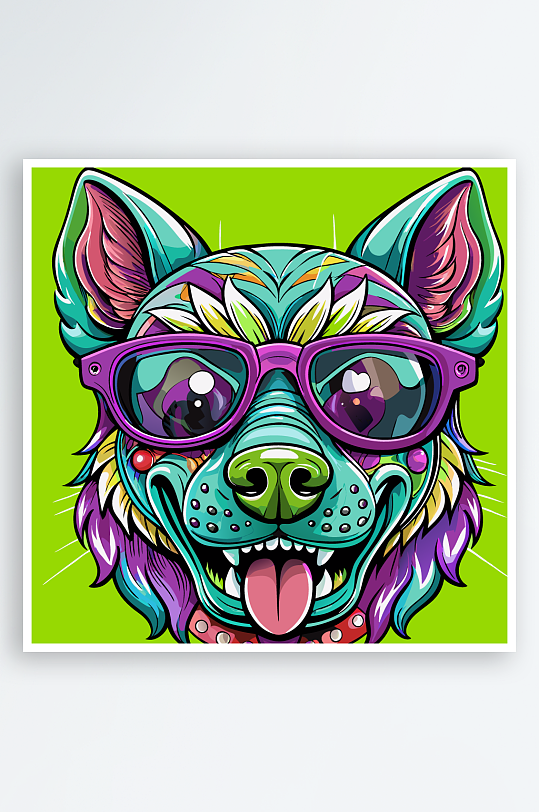 小狗矢量插画图形-众图网